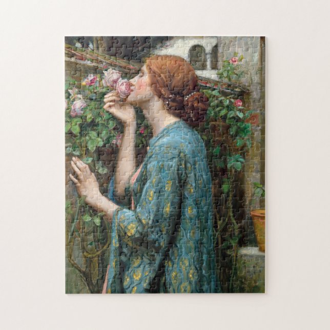 Das Soul der Rose | John William Waterhouse Puzzle (Vertikal)