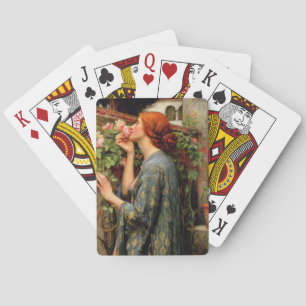 Das Soul der Rose - John William Waterhouse Spielkarten