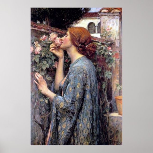 Das Soul der Rose oder Meine süße Rose - 1908 Poster (Vorne)