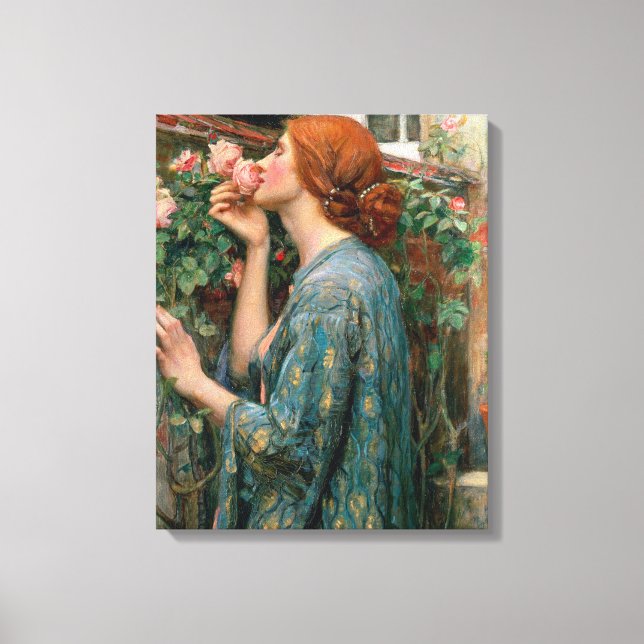 Das Soul der Rose von 1908 Leinwanddruck (Vorderseite)