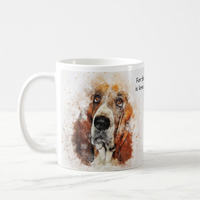 Das Soul eines Hundes Kaffeetasse (Links)