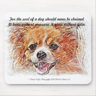 Das Soul eines Hundes Mousepad