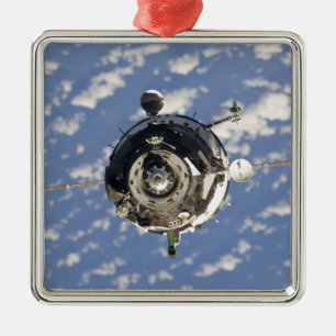 Das Soyuz TMA-01M Raumfahrzeug Silbernes Ornament