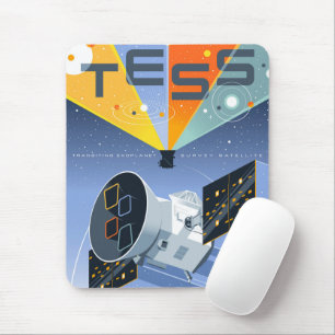 Das Space Telescope Poster. Mousepad
