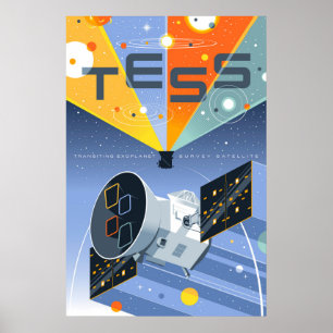 Das Space Telescope Poster. Poster