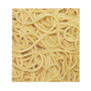 Das Spaghetti Träger Top Notizblock
