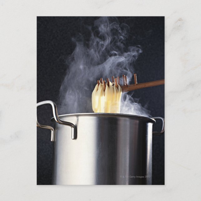 Das Spaghetti Träger Top Postkarte (Vorderseite)