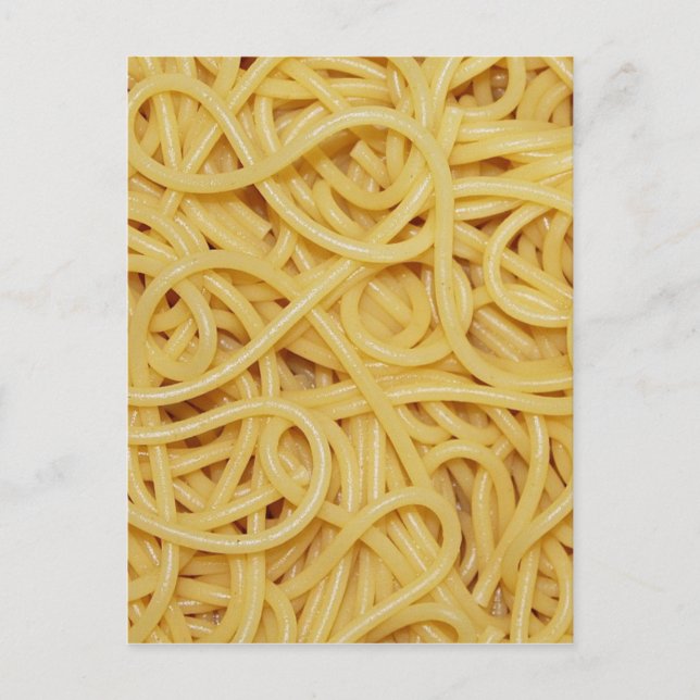 Das Spaghetti Träger Top Postkarte (Vorderseite)