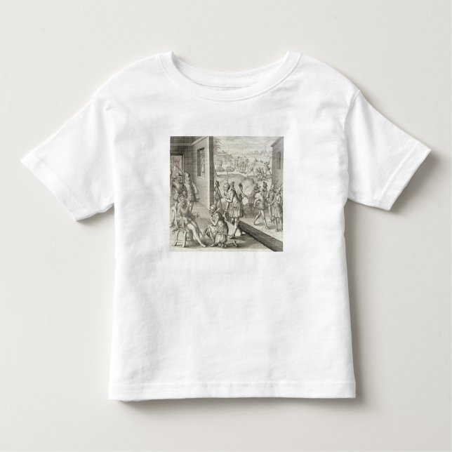 Das spanische Gefangennahmen-Fort Caroline, 1565, Kleinkind T-shirt (Vorderseite)