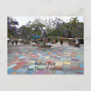 Das Spanische Village Art Centre in Balboa Park Postkarte