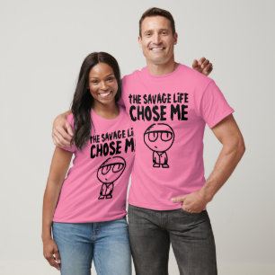 DAS SPARLEBEN WÄHLT MICH lustige Männer-T - Shirt