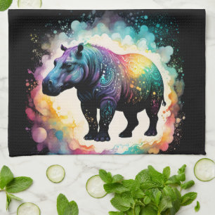 Das SpektralHippo: Eine biografische Reise Geschirrtuch