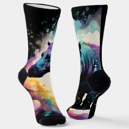 Das SpektralHippo: Eine biografische Reise Socken