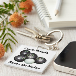 Das Spiel auf dem sonnigen Rasen...., Keyring Schlüsselanhänger