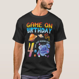 Das Spiel auf meinem Geburtstag Gamer Boy hat gera T-Shirt