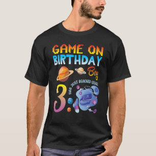 Das Spiel auf meinem Geburtstag Gamer Boy hat gera T-Shirt