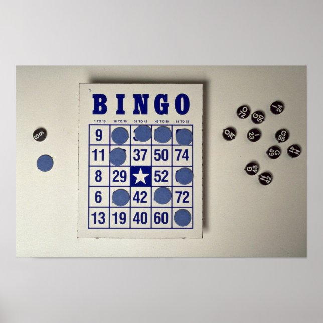 Das Spiel Bingo Poster (Vorne)