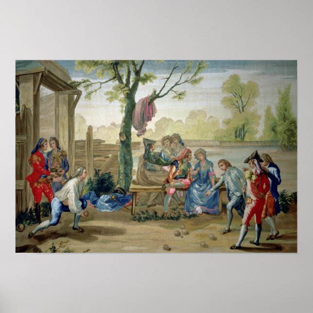 Das Spiel der Bowls Poster (Vorne)