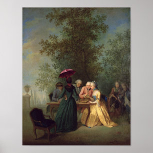 Das Spiel der Zeichnungen Poster