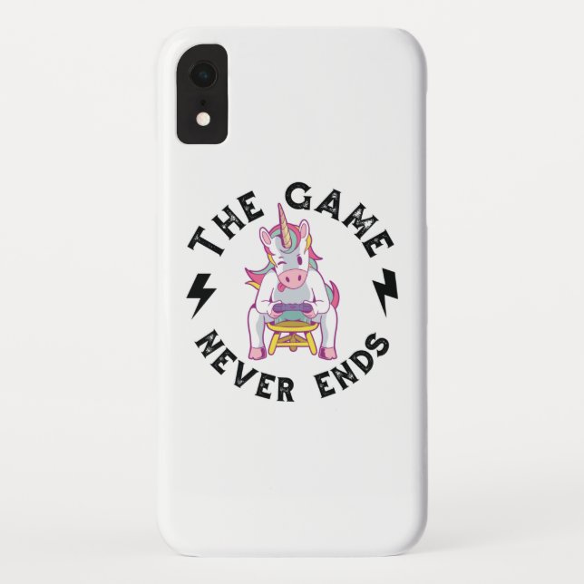 Das Spiel endet nie Case-Mate iPhone Hülle (Rückseite)