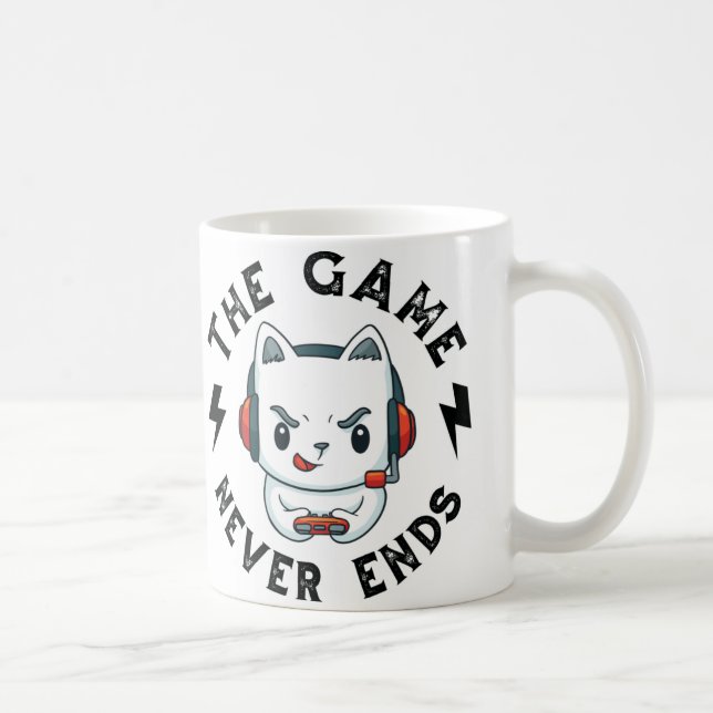 Das Spiel endet nie Kaffeetasse (Rechts)