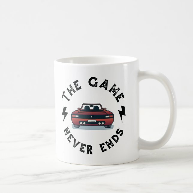 Das Spiel endet nie Kaffeetasse (Rechts)