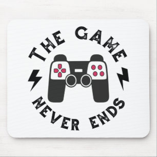Das Spiel endet nie Mousepad