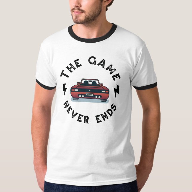 Das Spiel endet nie T-Shirt (Vorderseite)