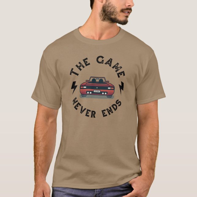 Das Spiel endet nie T-Shirt (Vorderseite)