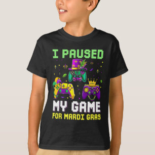 Das Spiel für Mardi Gras Video Game Mardi Gra gest T-Shirt
