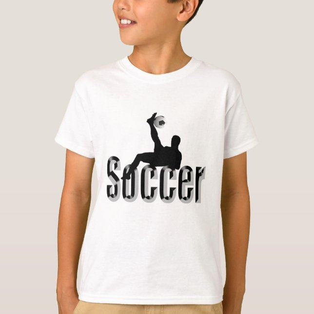Das Spiel Fußball, das Kinderhemd T-Shirt (Vorderseite)