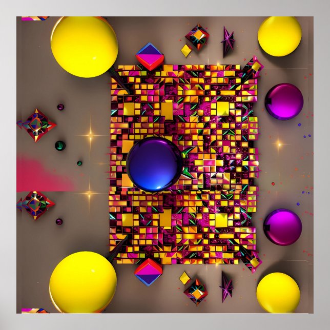 Das Spiel im Universum Poster (Vorne)