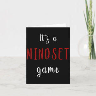 Das Spiel ist Motivierend und inspirierend Karte