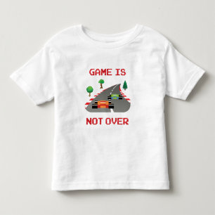 Das Spiel ist nicht über einem Pixel-Videospiel Kleinkind T-shirt