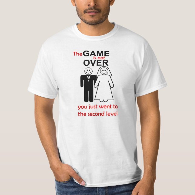 das Spiel ist nicht über T - Shirt (Vorderseite)