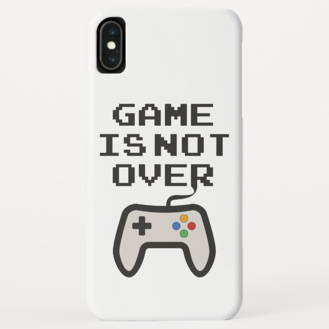 Das Spiel ist noch nicht vorbei Case-Mate iPhone Hülle (Rückseite)