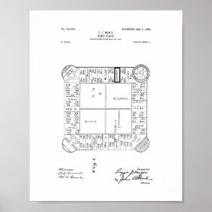 Das Spiel-Patent des Hauseigentümers Poster