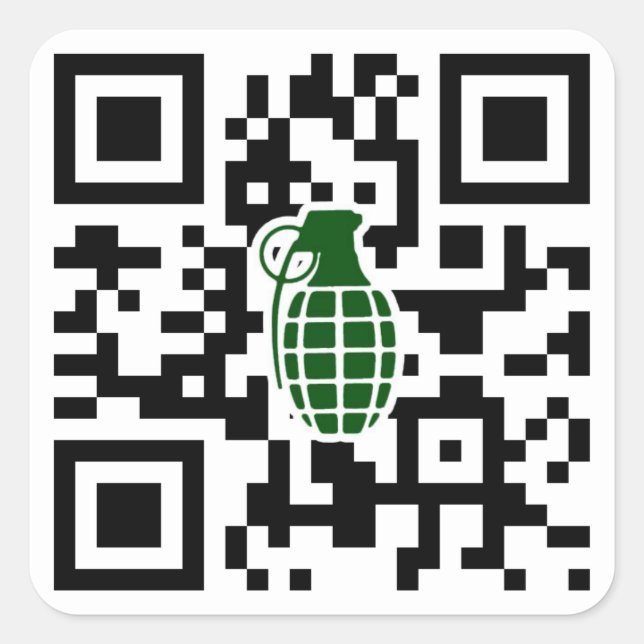 Das Spiel Quadratischer Aufkleber (Vorderseite)