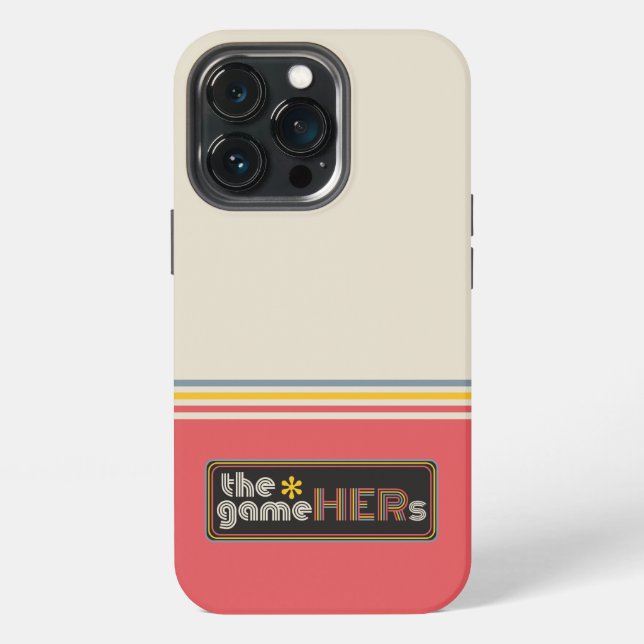Das*SpielHERs Horizontales Logo iPhone Hülle (Hinten)