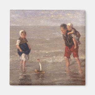 Das Spielzeug-Boot Magnet