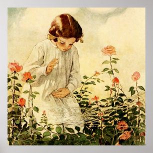 Das Spinnennetz von Jessie Willcox Smith Poster