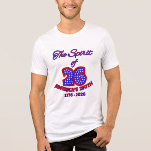 DAS SPIRIT DER 26: AMERIKAS 250. Tri-Blend SHIRT