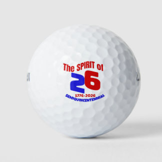 DAS SPIRIT DER 26 - SEMIQUINCENTENNIAL GOLFBALL