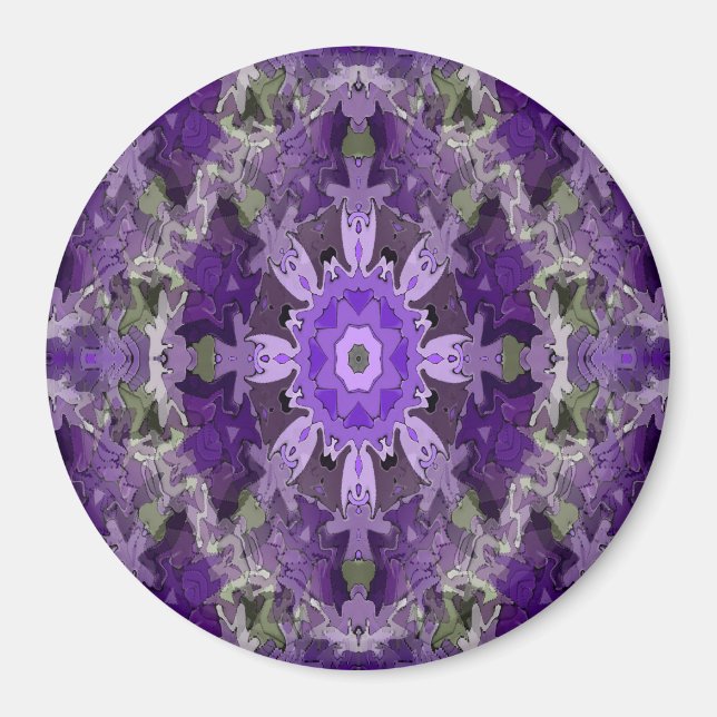 Das spirituelle Mandala... Magnet (Vorne)