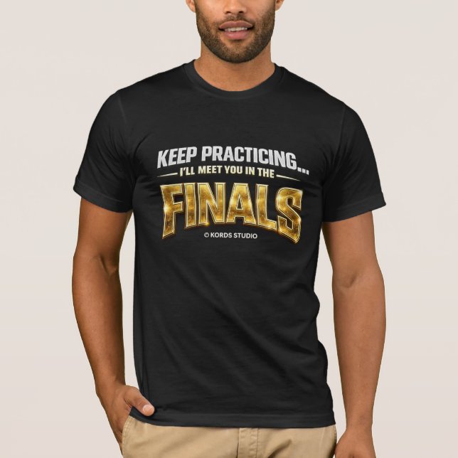 Das Sportsmen Attitude Tshirt (Vorderseite)