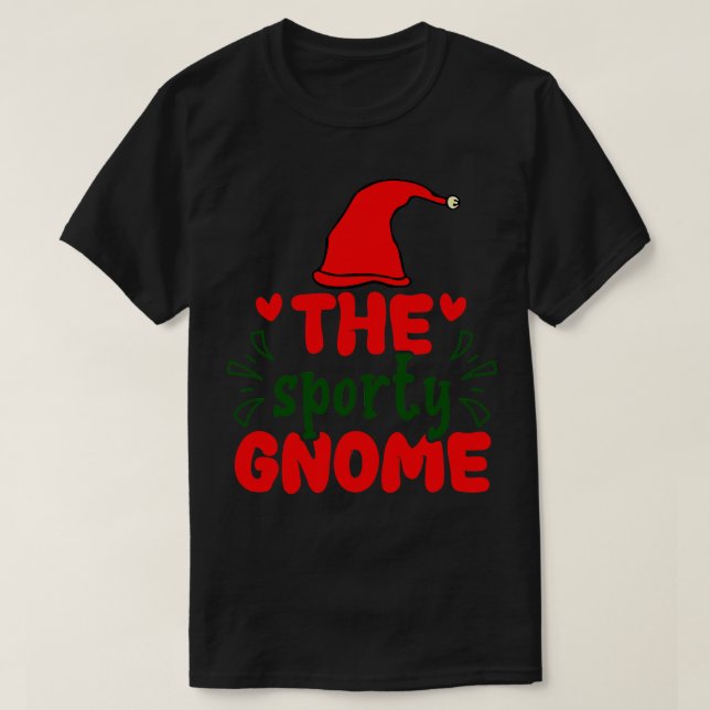Das Sporty Gnome T-Shirt (Design vorne)