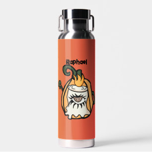 Das spöttische Auge eines Retrowaldes Trinkflasche