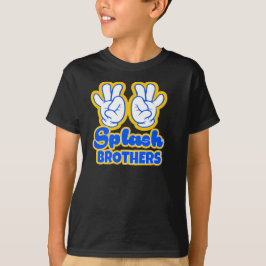 Das Spritzen-Bruder-Shirt des Kindes T-Shirt