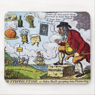 Das Sprungbrett, John Stier, der in lugt Mousepad