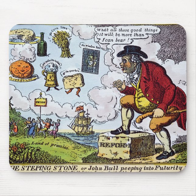 Das Sprungbrett, John Stier, der in lugt Mousepad (Vorne)